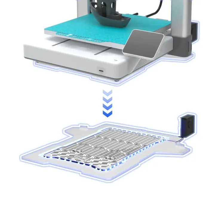 BIQU - Panda Aura - Plateau RGB Intelligent pour Bambu Lab A1 (Smart RGB Lighting Panel for A1)