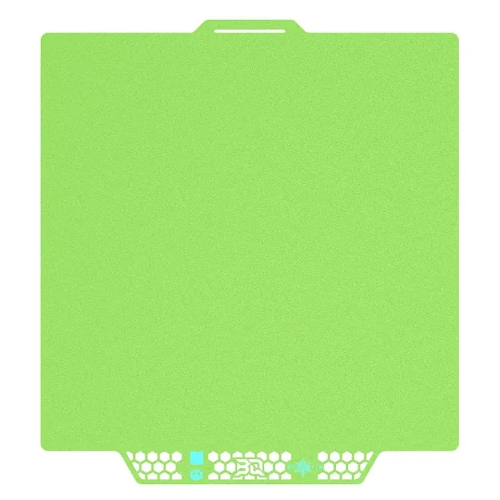 BIQU - Plateau CryoGrip Pro - Bambu Lab X1/X2/P1/P2/A1 - Vert glacé fin - (Glacier Fine Textures)