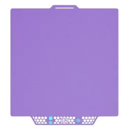 BIQU - Plateau CryoGrip Pro - Bambu Lab X1/X2/P1/P2/A1 - Violet glacé fin - (Glacier Fine Textures)