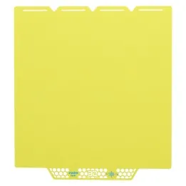 BIQU - Plateau CryoGrip Pro - Snapmaker U1 - Jaune glacé fin - (Glacier Fine Textures)