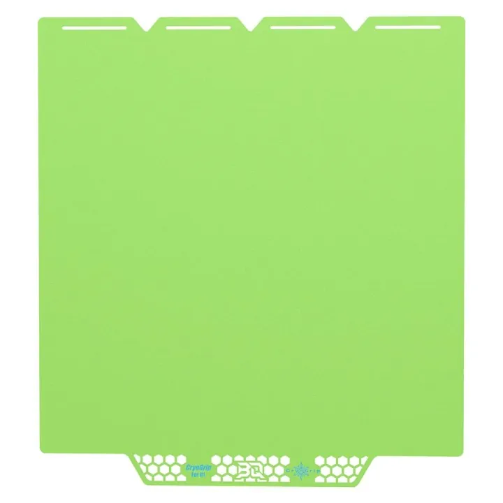 BIQU - Plateau CryoGrip Pro - Snapmaker U1 - Vert glacé fin - (Glacier Fine Textures)