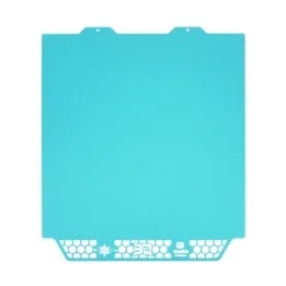 BIQU - Plateau d'impression CryoGrip Pro pour bambu lab A1 Mini - Bleu glacé lisse (Glacier Fine Textures) - 184 x 184 mm