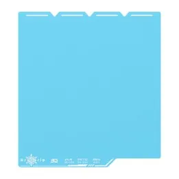 BIQU - Plateau d'impression CryoGrip Pro pour Snapmaker U1 - Bleu d'hiver texturé (Frostbite Coarse Textures) - 270 x 270 mm