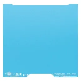BIQU - Plateau d'impression Série H2S/H2D Bambu CryoGrip Pro - Bleu d'hiver texturé (Frostbite Coarse Textures) - 355 x 346 mm