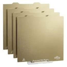 Chitu Systems - PlateCycler C1M - Plateaux PEI Texturés (Double Sided PEI Texture Plates) - 4 pcs