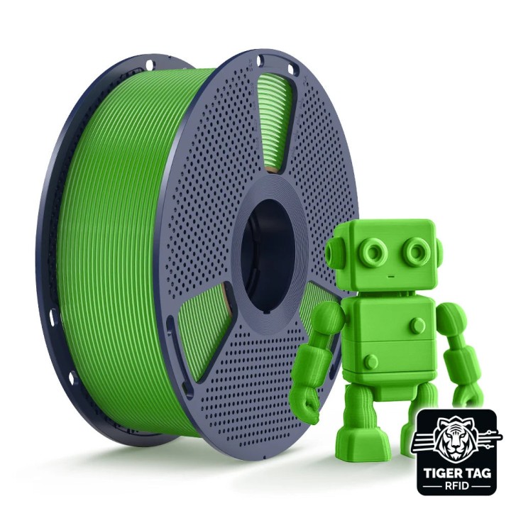 Sunlu - PETG - Vert (Green) - 1,75 mm - 1 kg avec RFID TigerTag | Espa