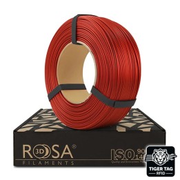 Rosa3D - PLA Starter - Rouge Jasper Satiné (Red Jasper Satin) - 1,75 m