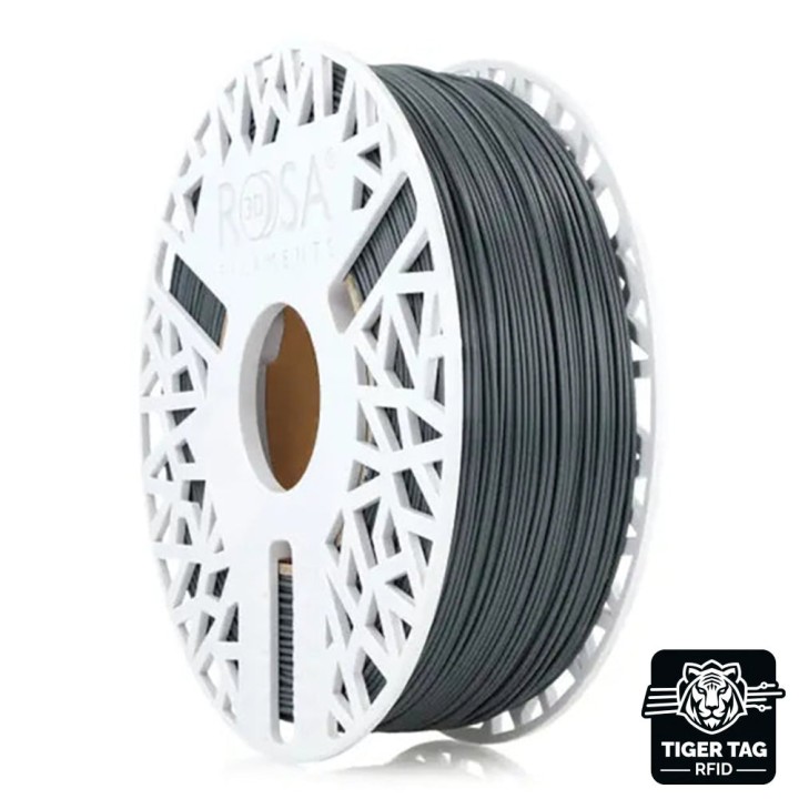 Rosa3D - ABS+ Gris (Gray) - 1,75 mm - 1 kg avec RFID TigerTag | Espace