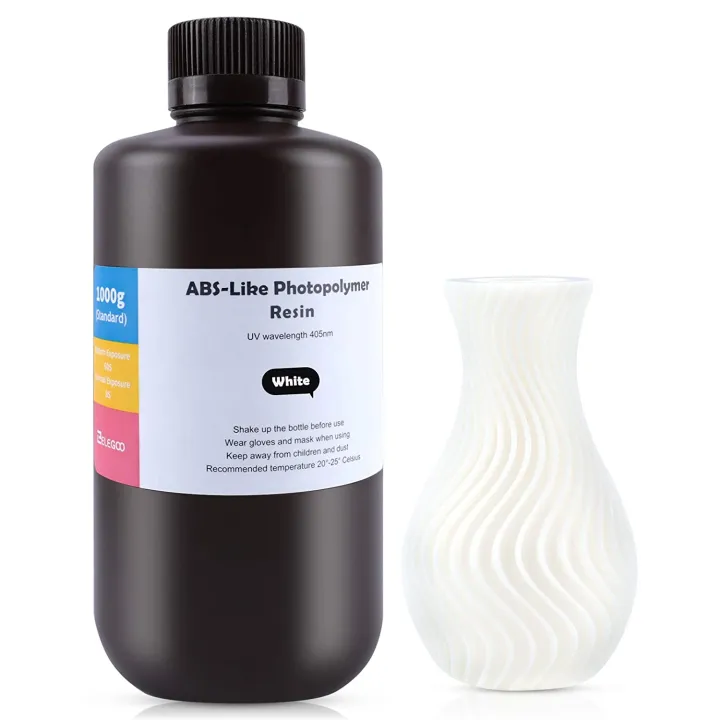 ELEGOO - Résine UV ABS-Like - Blanc (White) - 1 kg
