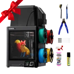 Elegoo - Starter Pack Centauri Carbon 2 Combo - Imprimante 3D avec Multicolore CC2 + CANVAS