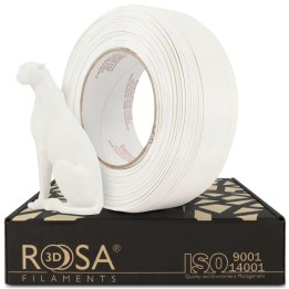 Rosa3D - PLA Speed - Blanc Mat (Matt White) - 1,75 mm - 1 kg Refill | 