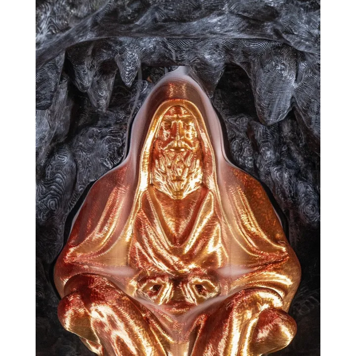 Brûle-encens Moine Grotte – Décoration Zen Made in Occitanie