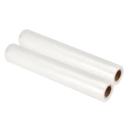 Lot de 2 rouleaux de film pour mise sous vide - 28 cm x 3 m