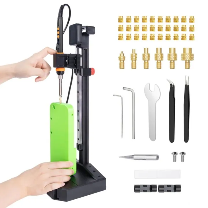 Mintion - NutoPress Pro Pour Insert Fileté Conçu pour Impression 3D (Nutopress Pro Heat Insert Tool