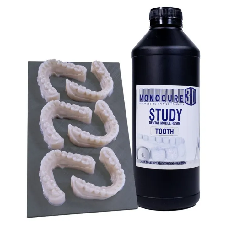 Monocure3D - Study Dental Resin - Dent (Tooth) - 1 L