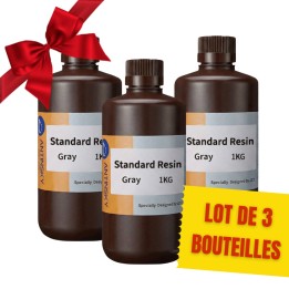 Pack Antinsky - 3x Standard Resin - Gris (Gray) - 1 kg