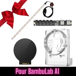 Pack Pro Upgrade Panda Knomi + Shell + Branch + Led - pour A1