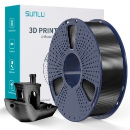 Sunlu - Silk PLA+ - Noir (Black) - 1,75 mm - 1 kg | Espace Maker
