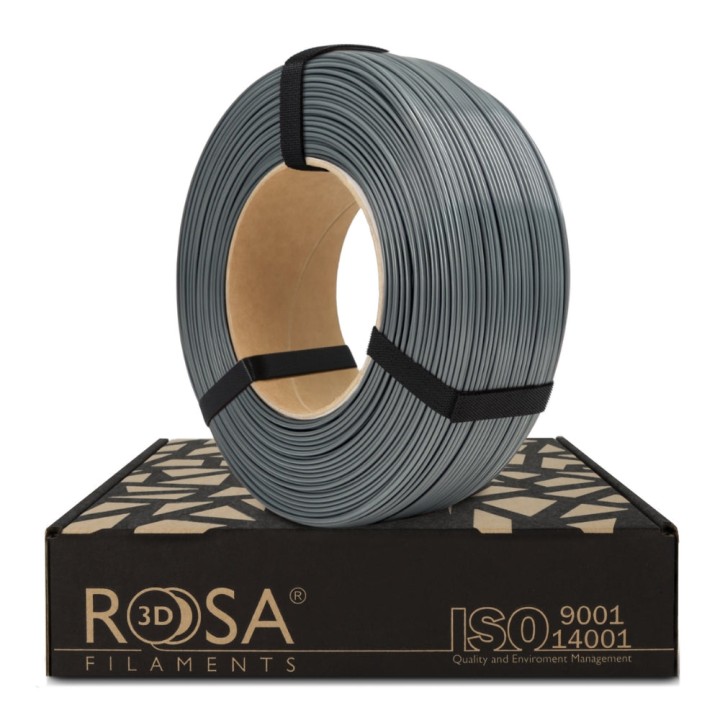 Rosa3D - PLA+ ProSpeed (Impact) - Gris (Gray) - 1,75 mm - 1 kg Refill 