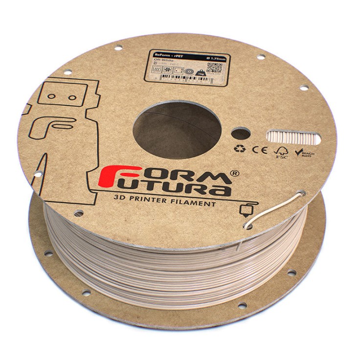 FormFutura - ReForm rPET (PETg recycled) - Blanc Crème (Cream-White) -