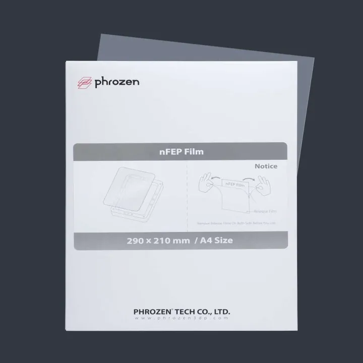 Phrozen - Film PFA (nFEP) - 290 x 210 mm - 150 microns