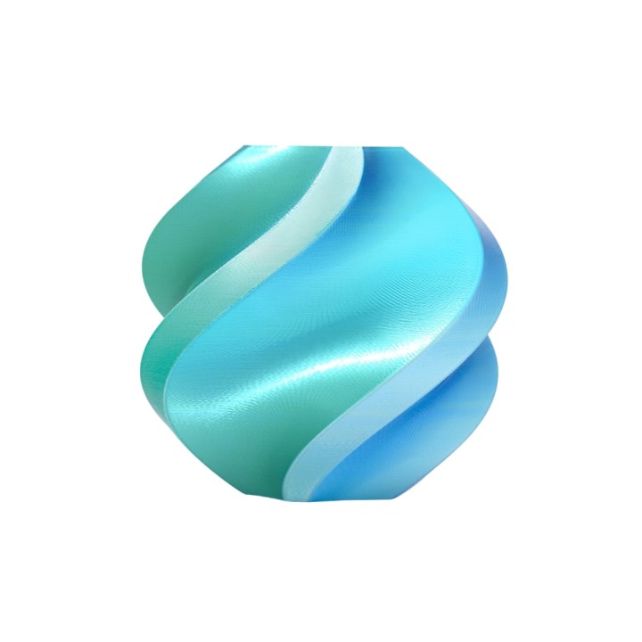 Bambu Lab - PLA Silk Multi Color - Blue Hawaii (Blue Hawaii) - 1,75mm 