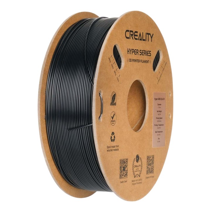 Creality - Hyper ABS - Noir (Black) - 1,75 mm - 1 kg | Espace Maker