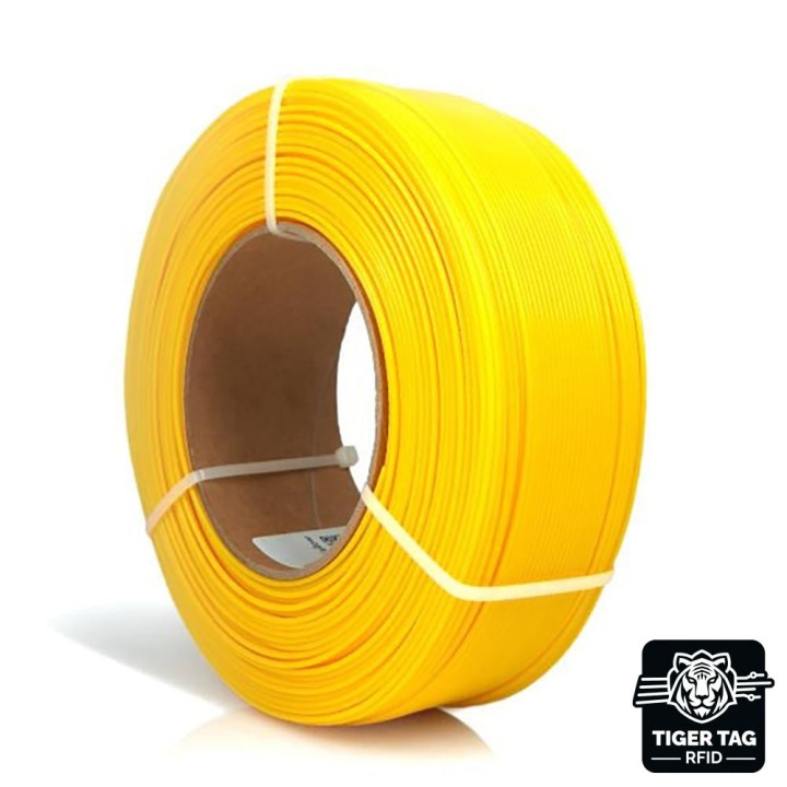 Rosa3D - PCTG - Jaune (Yellow) - 1,75 mm - 1 kg Refill avec RFID Tiger