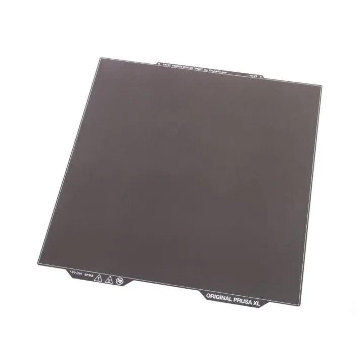 Prusa - Plateau avec revêtement en poudre satiné pour Prusa XL (Satin Powder-coated Steel