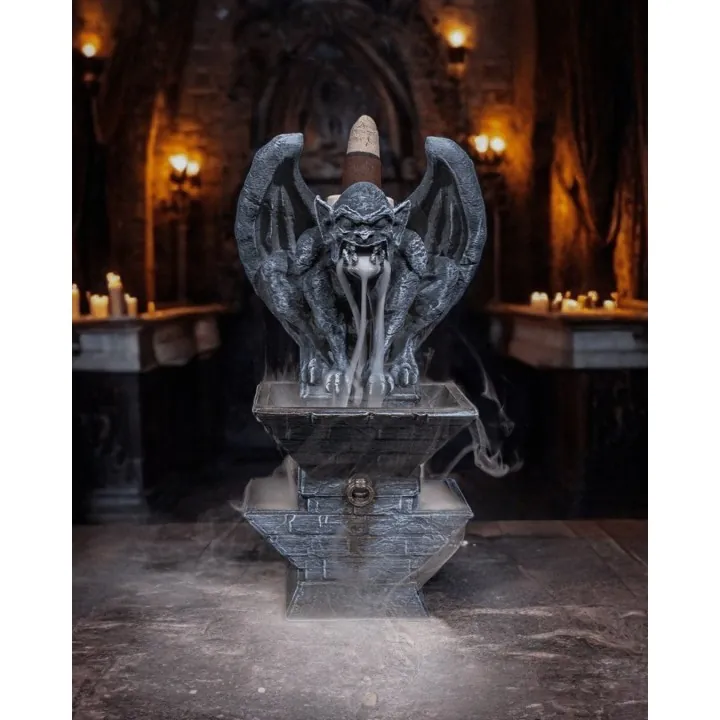 Gargouille Brûle-Encens – Fontaine De Fumée Gothique