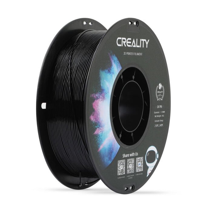 Creality - CR-TPU - Noir - 1,75 mm - 1 kg | Maison Drabiec