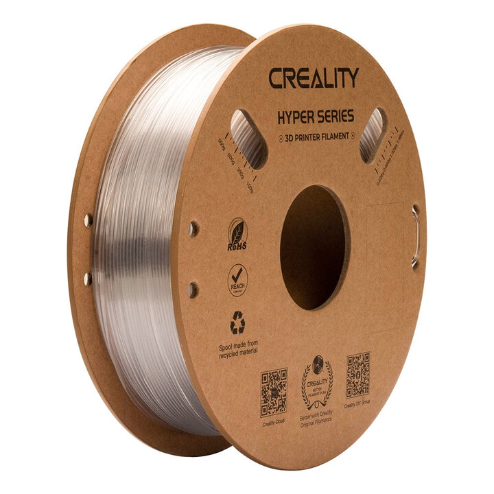 Creality - Hyper PETG - Transparent - 1,75 mm - 1 kg | Maison Dra