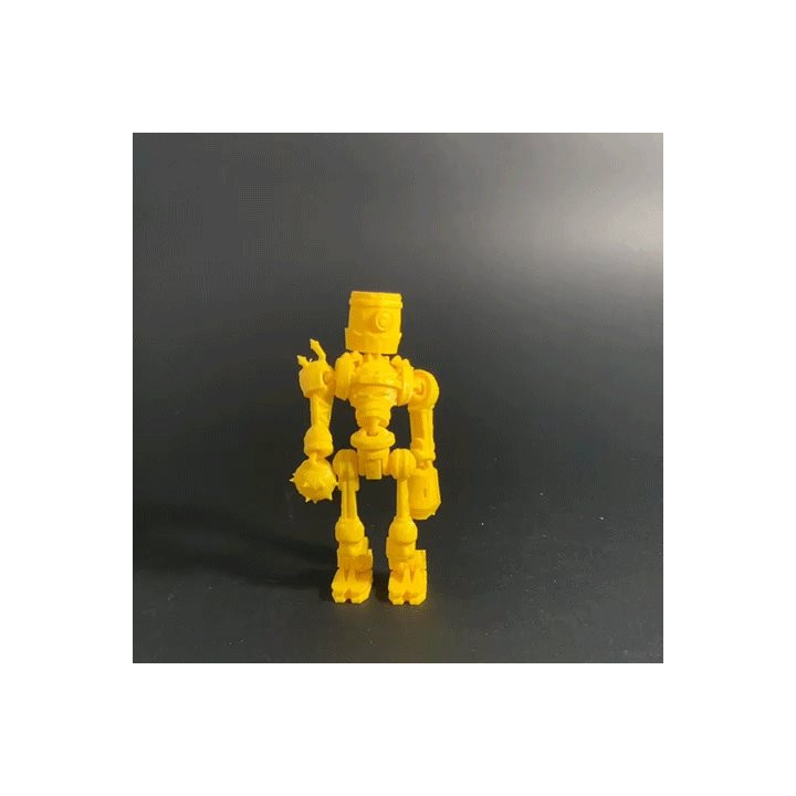 Junkyard Robot – Figurine Robot Articulée Made In Occitanie