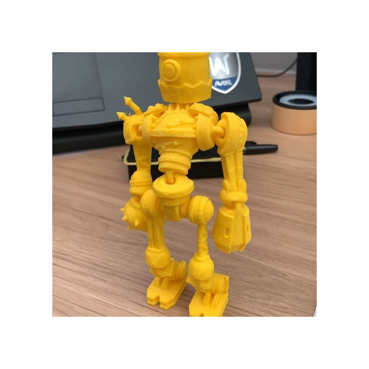 Junkyard Robot – Figurine Robot Articulée Made In Occitanie