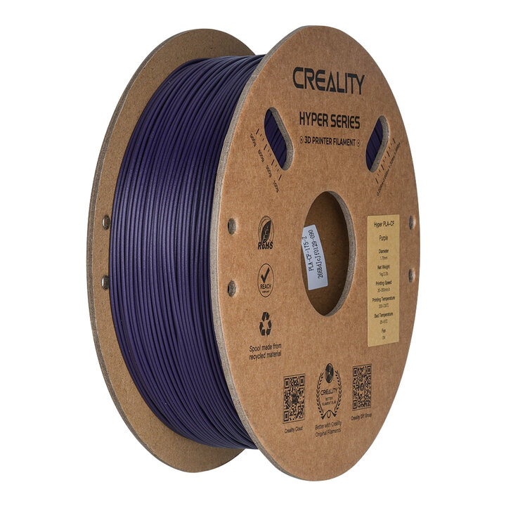 Creality - Hyper PLA-CF - Violet - 1,75 mm - 1 kg | Maison Drabie