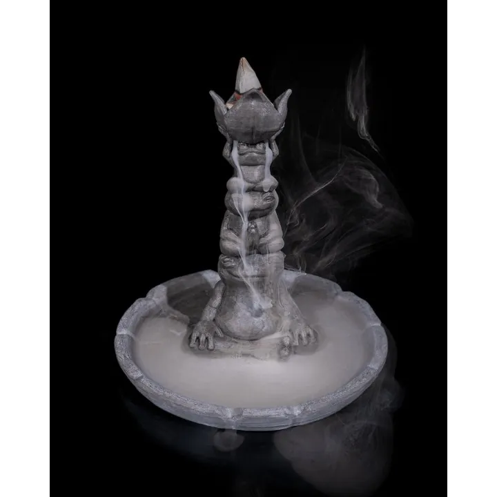 Brûle-Encens Grenouilles Empilées – Fumée Cascade