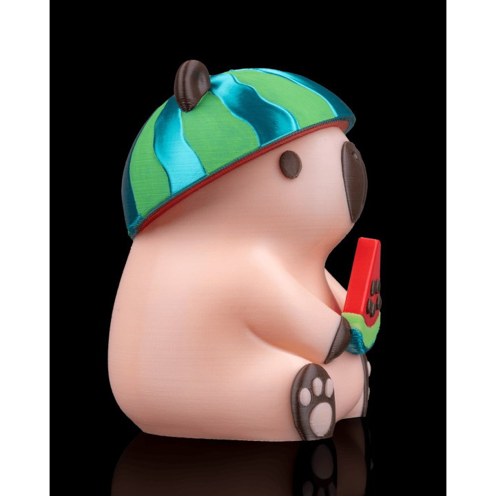 Capymelon – Figurine Capybara Pastèque