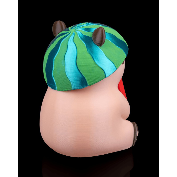 Capymelon – Figurine Capybara Pastèque
