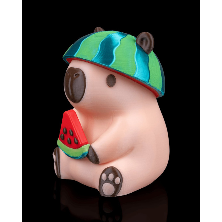 Capymelon – Figurine Capybara Pastèque
