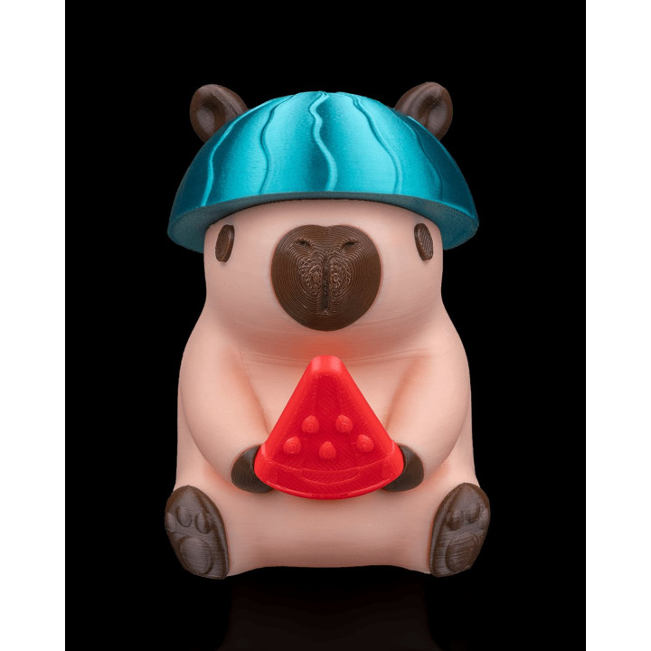Capymelon – Figurine Capybara Pastèque