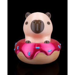 Donut Disturb – Figurine Capybara Sur Donut