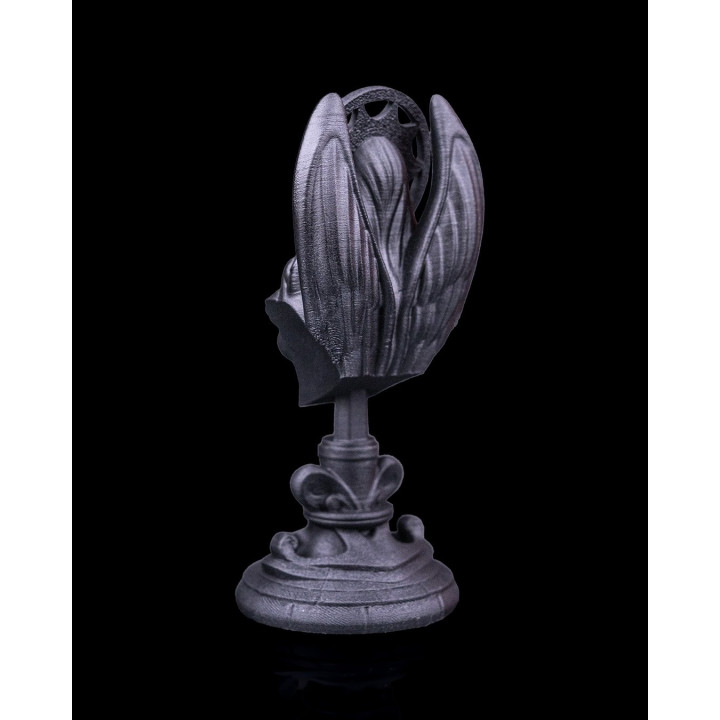 Buste Reine Angélique – Figurine Décorative Blanc & Or