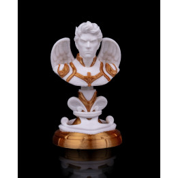 Pion Angélique – Buste D'Ange Guerrier Miniature Décoratif