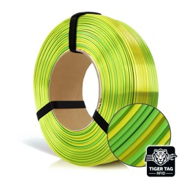 Rosa3D - PLA Rainbow - Arc-en-ciel Jungle (Multicolour Silk Jungle) - 