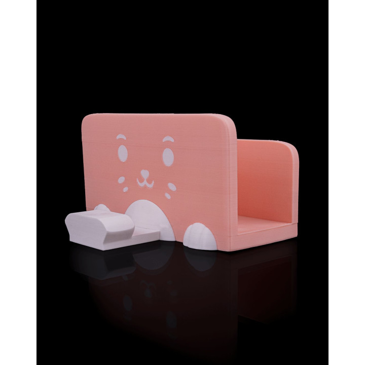 Kitty Loaf Dock – Support Nintendo Switch & Range-Manettes Chat Kawaii