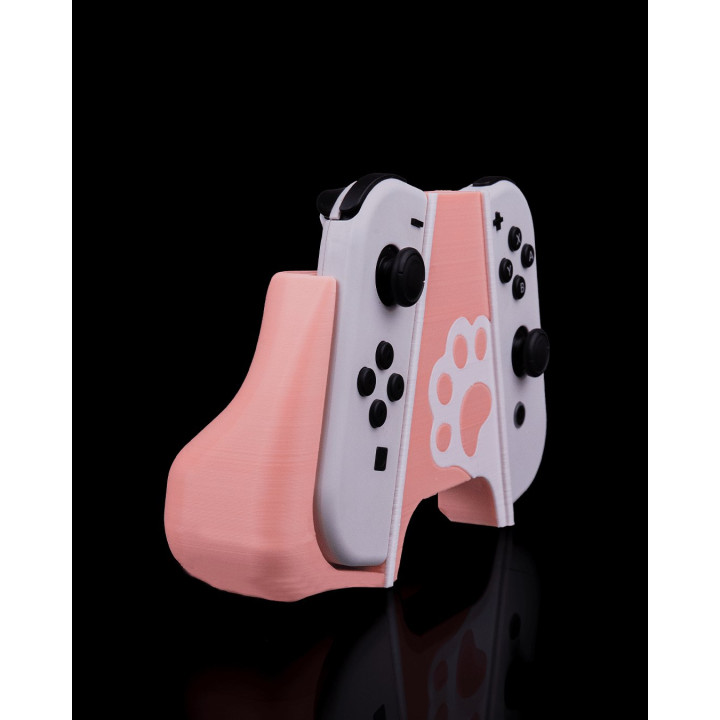Grip Manette Nintendo Switch – Motif Patte De Chat Pawprint