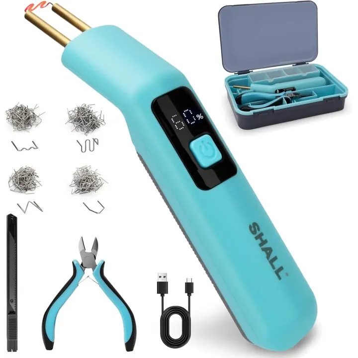 Soudeuse sans fil Rechargeable pour Plastique - 200 Agrafes Incluses