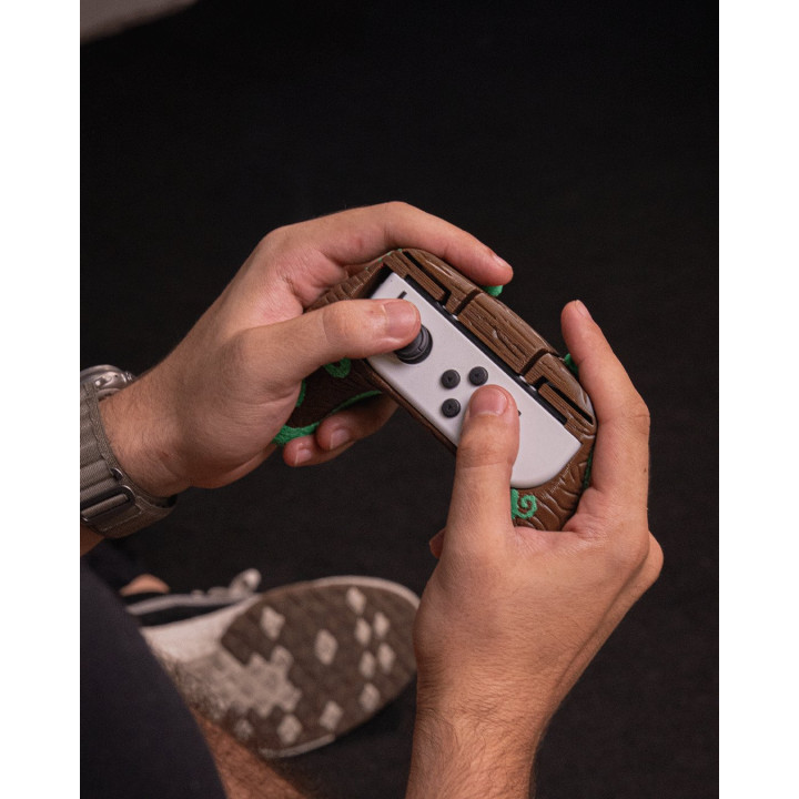 Elderbark Controller Grip – Poignée Joy-Con Nintendo Switch Écorce Ancienne