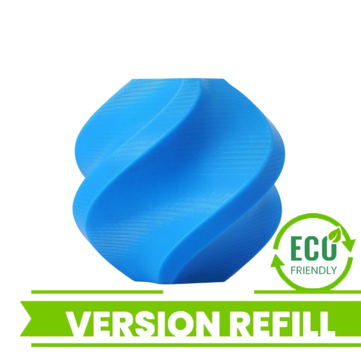 Bambu Lab - PETG HF - Bleu Lac (Lake Blue) - 1,75 mm - 1 kg - Refill |