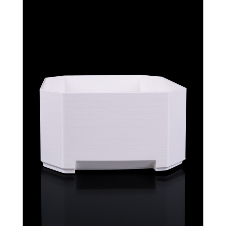 Plateaux Empilables Hexagonaux – Organisateur De Bureau Modulable